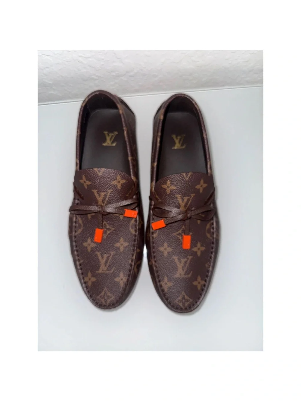 NWTS Louis Vuitton LV Driver Mocassin Men's Size 6.5